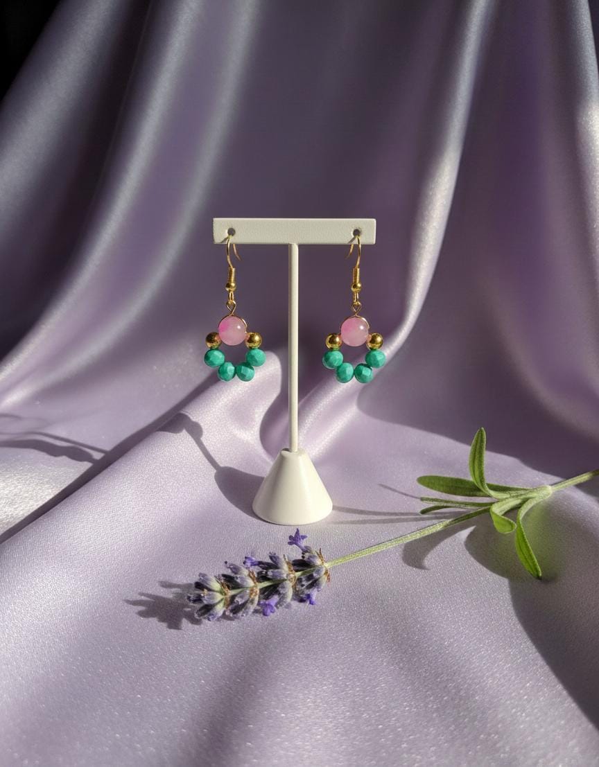 Sorbet Halo Earrings